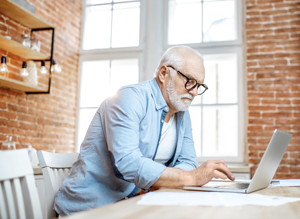 iMac computer with animations