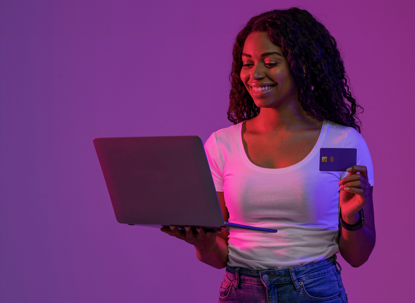 iMac computer with animations