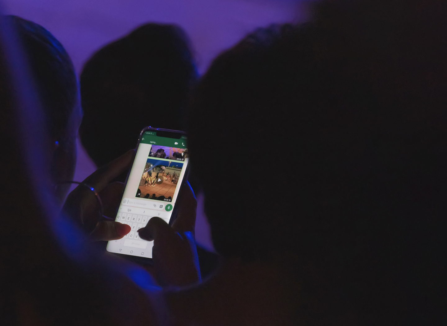 iMac computer with animations