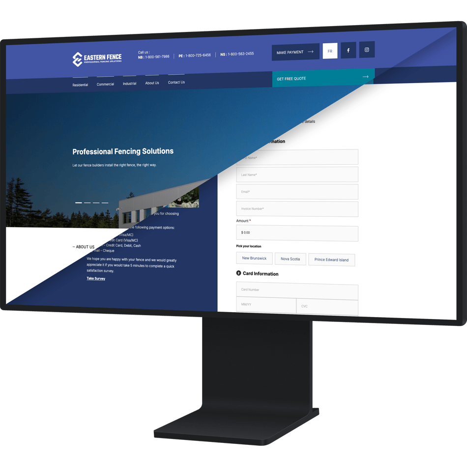 Eastern Fence Dashboard
